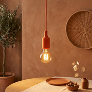 Pendul Silicone Orange Vogue E27 60W Erste