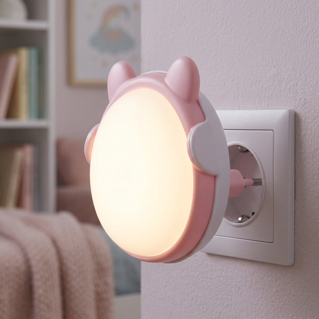 Lampa de Veghe LED Pinky Roz 0.6W Lumina Rece 6000K