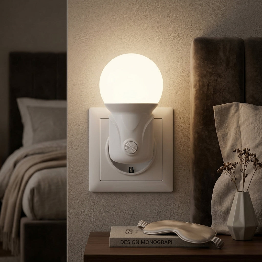 Lampa de Veghe LED BULB Alba 1W IP20