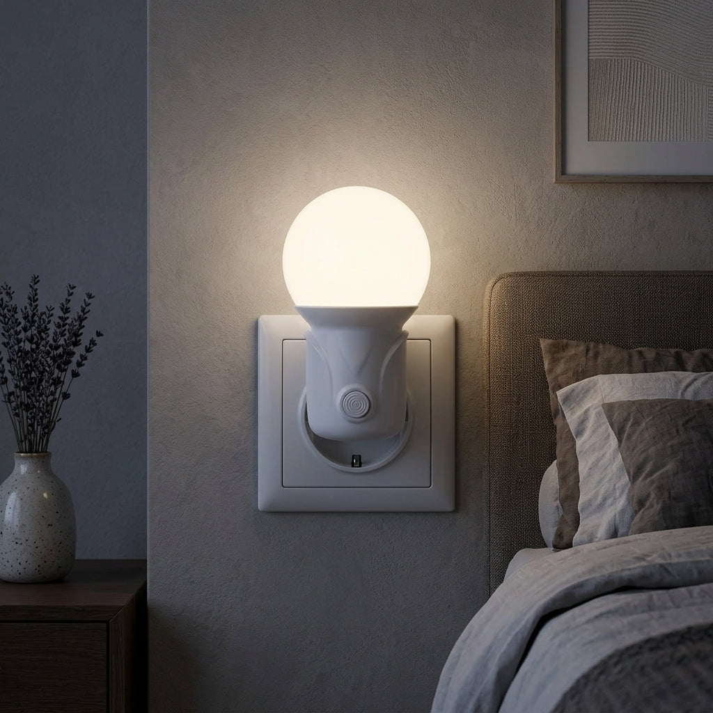 Lampa de Veghe LED BULB Alba 1W IP20
