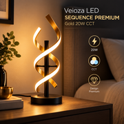 Veioza LED SEQUENCE PREMIUM Gold 20W