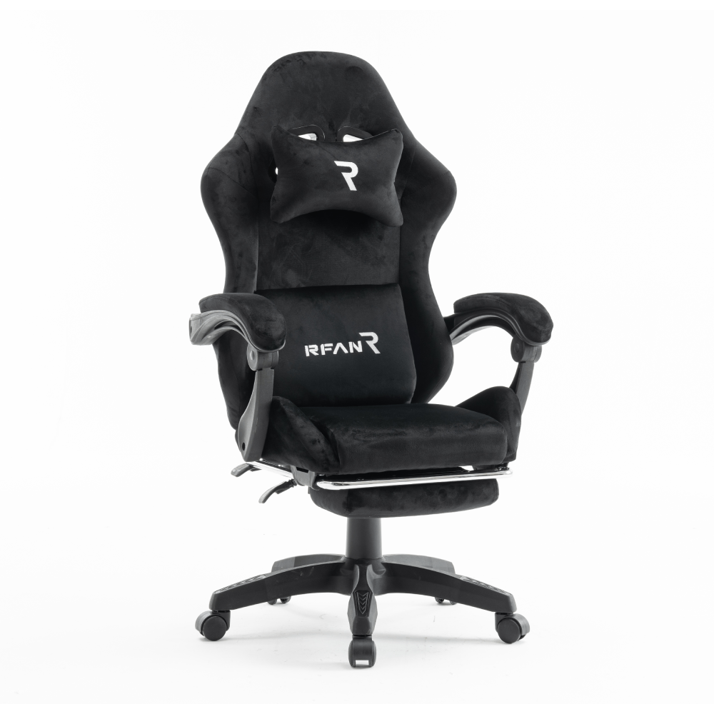 Scaun de Gaming, Reglabil, WF-607, Negru