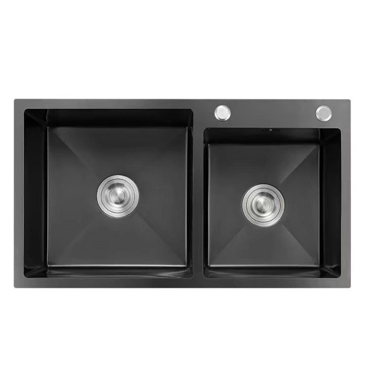 Chiuveta Bucatarie Premium Neagra 75x45x22