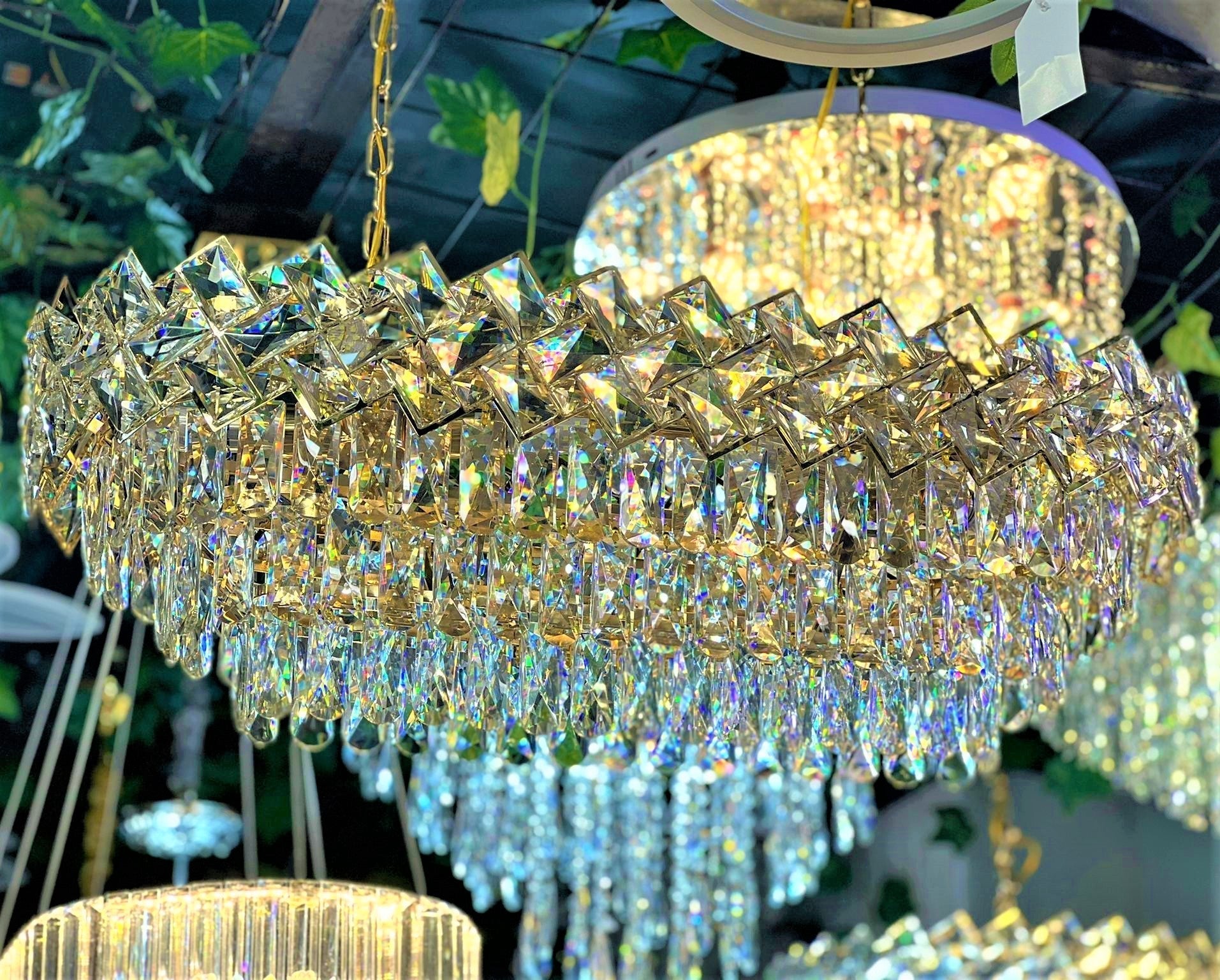 Candelabru Cristal MALLI 750x350mm