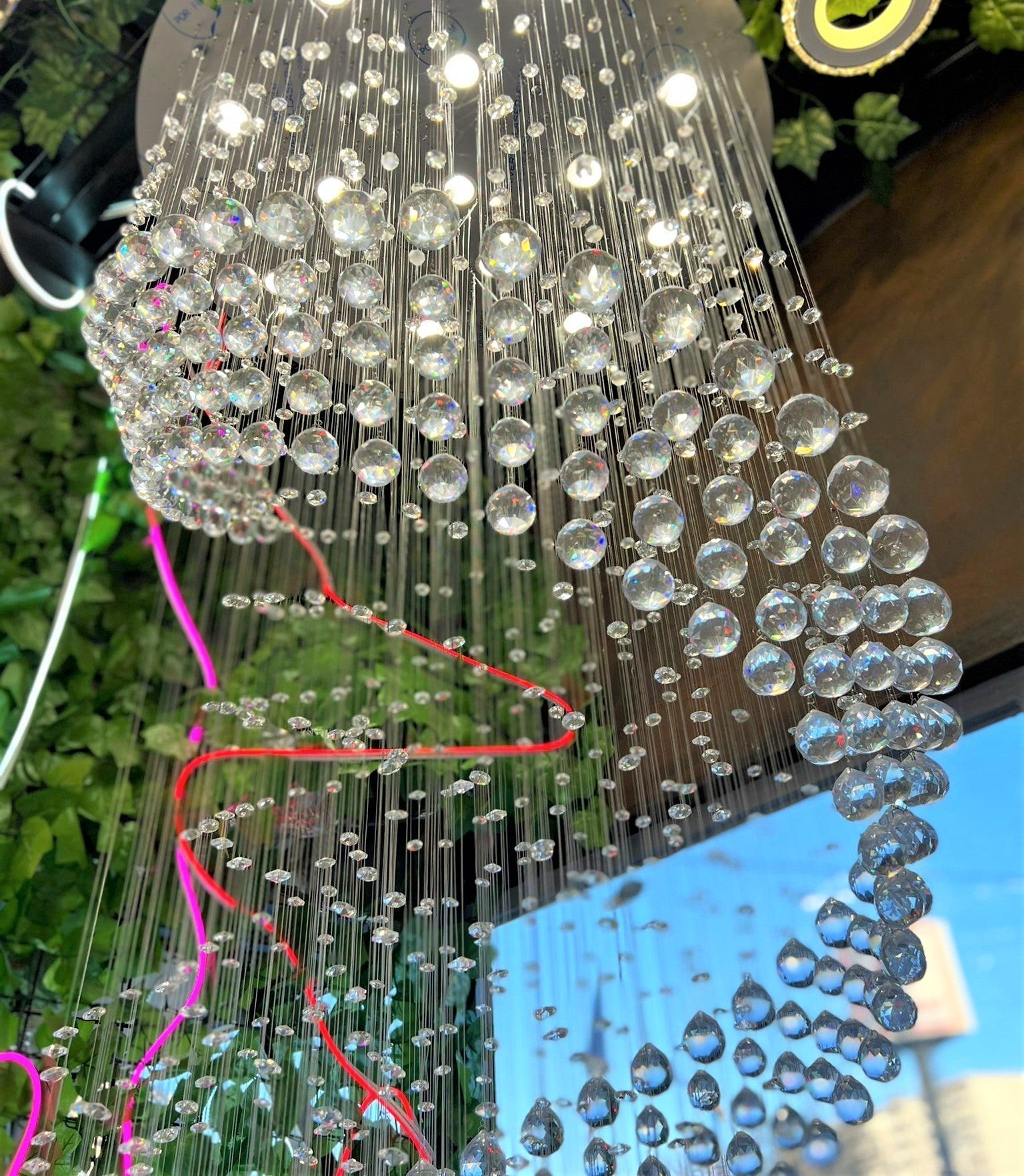 Candelabru Cristal LUXURY VORTEX 240cm