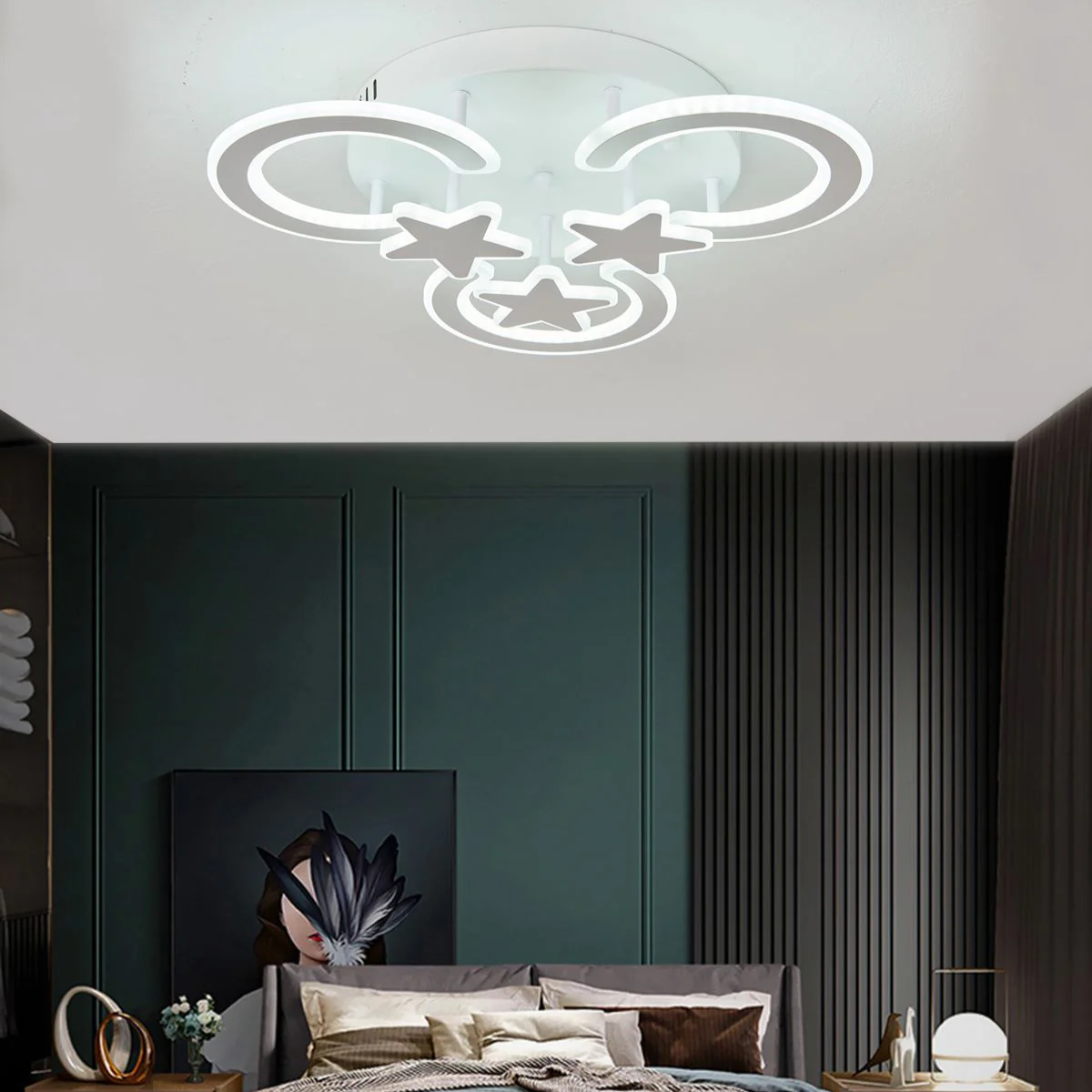 Lustra LED Mini Starlight Dreams Echivalent 500W Telecomanda