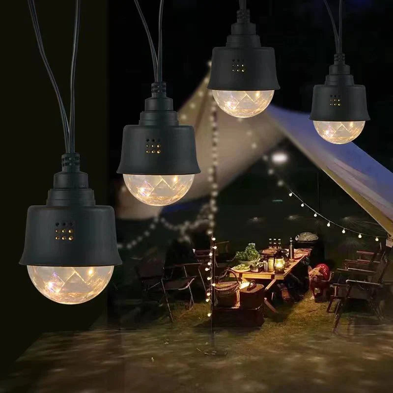 Ghirlanda Luminoasa 8.8m / 10 Becuri RGB PRISMA Interconectabil