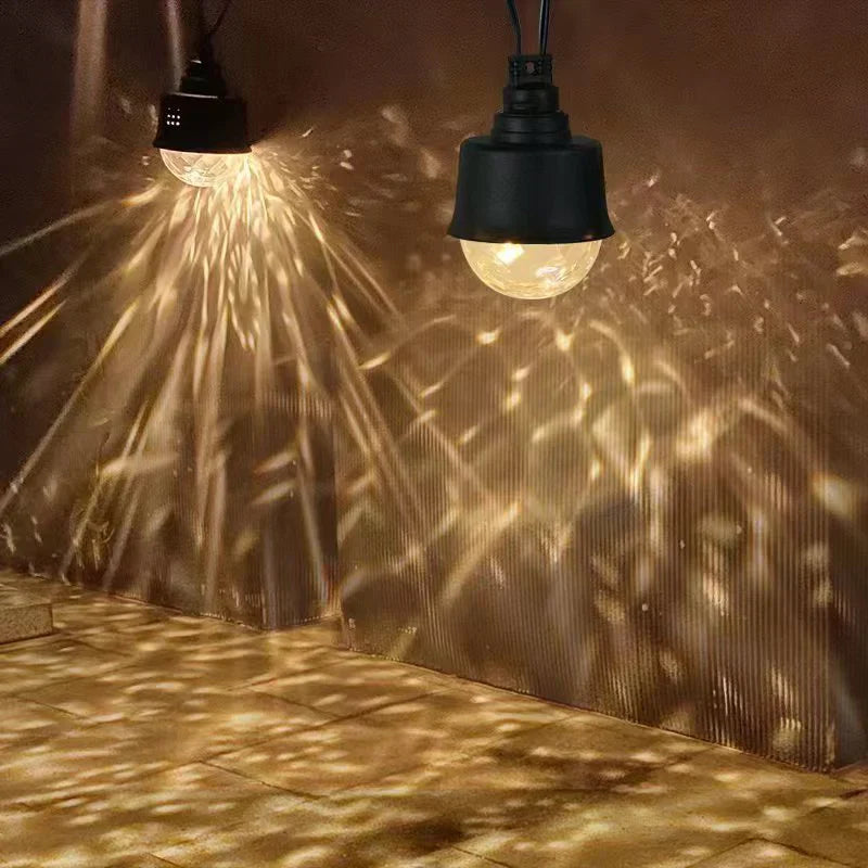 Ghirlanda Luminoasa 8.8m / 10 Becuri RGB PRISMA Interconectabil