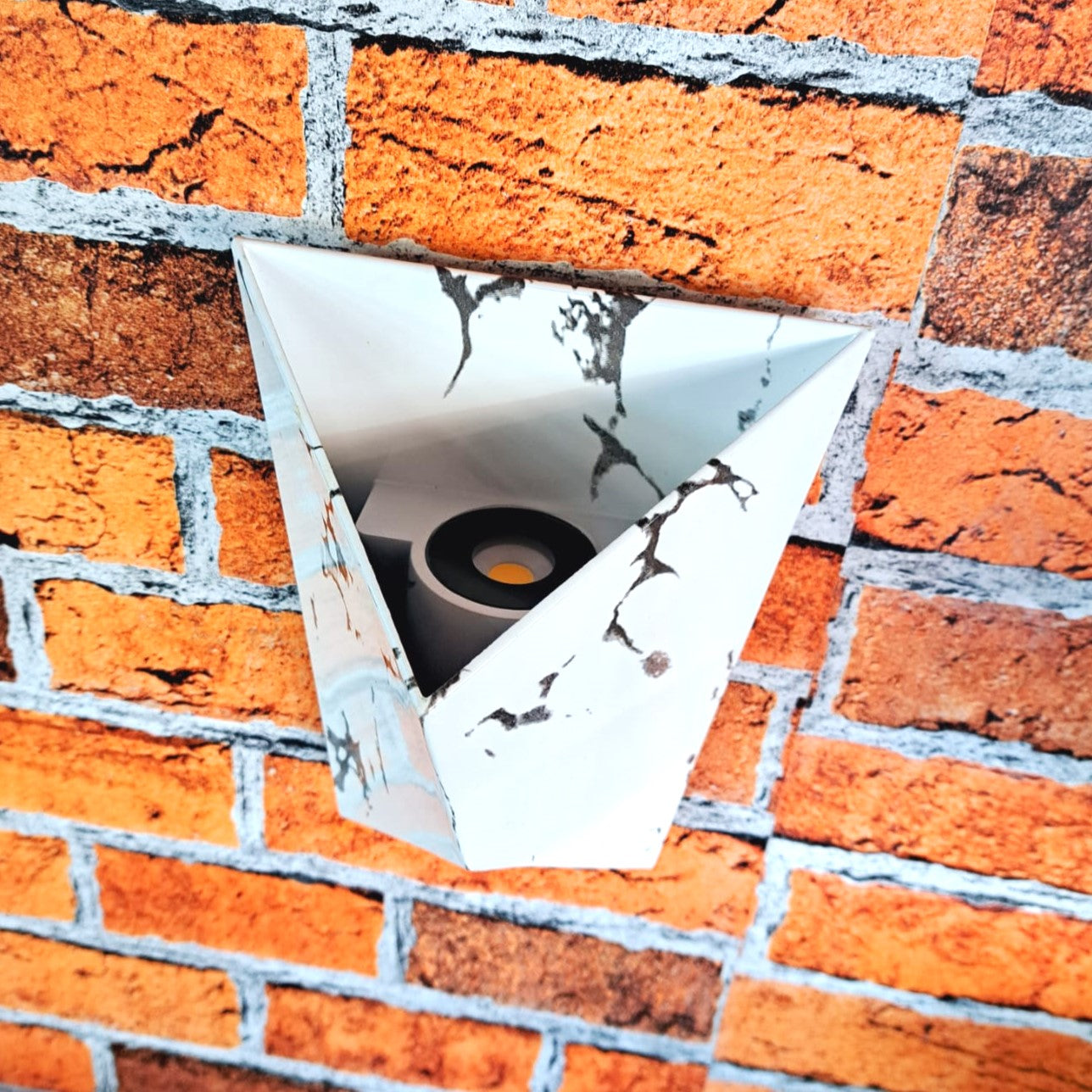 Aplica LED 10W Exterior PRISMA Alba FY-666A/WH