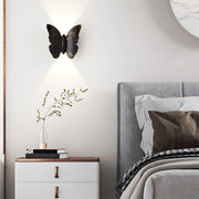 Aplica Led 6W Exterior Butterfly Black C207Bk Wall Light Fixtures