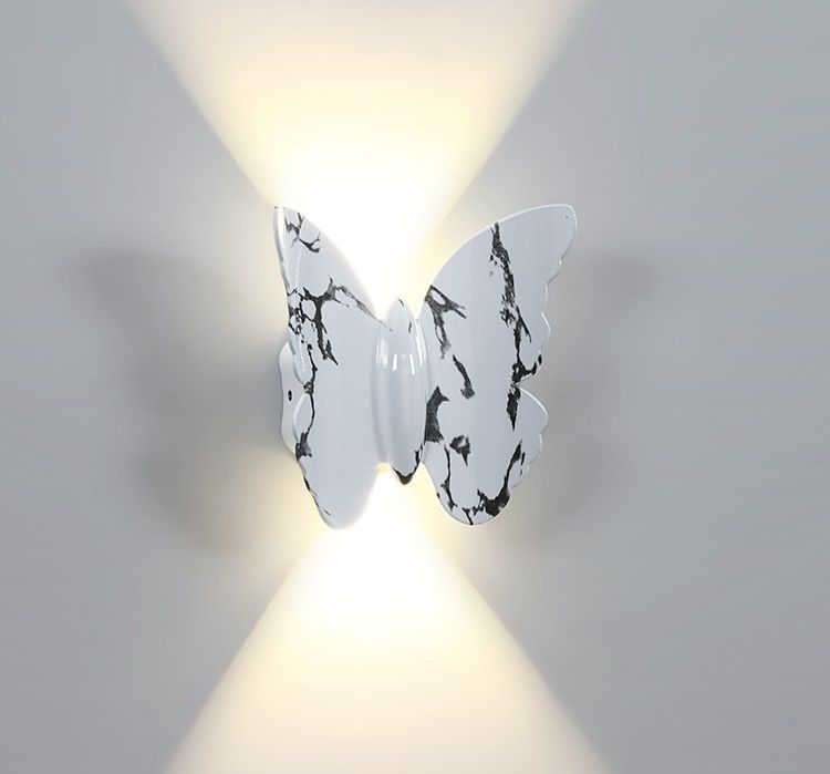 Aplica LED 6W Exterior BUTTERFLY Alba C207WH