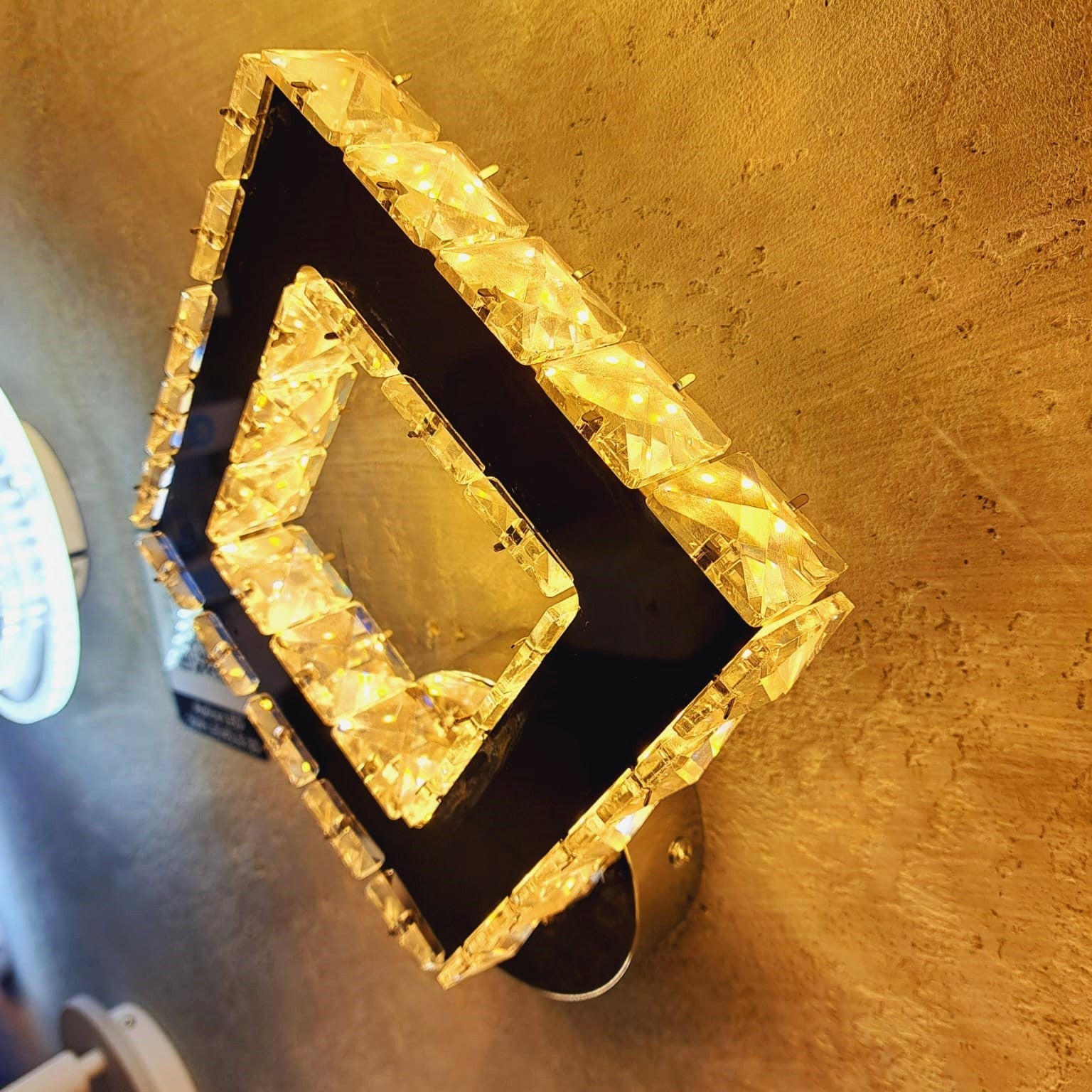 Aplica LED Cristal 38W Diamond