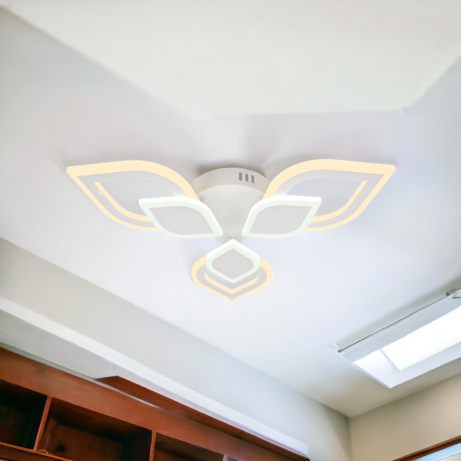 Lustra LED Mini Frunza Echivalent 300W Telecomanda