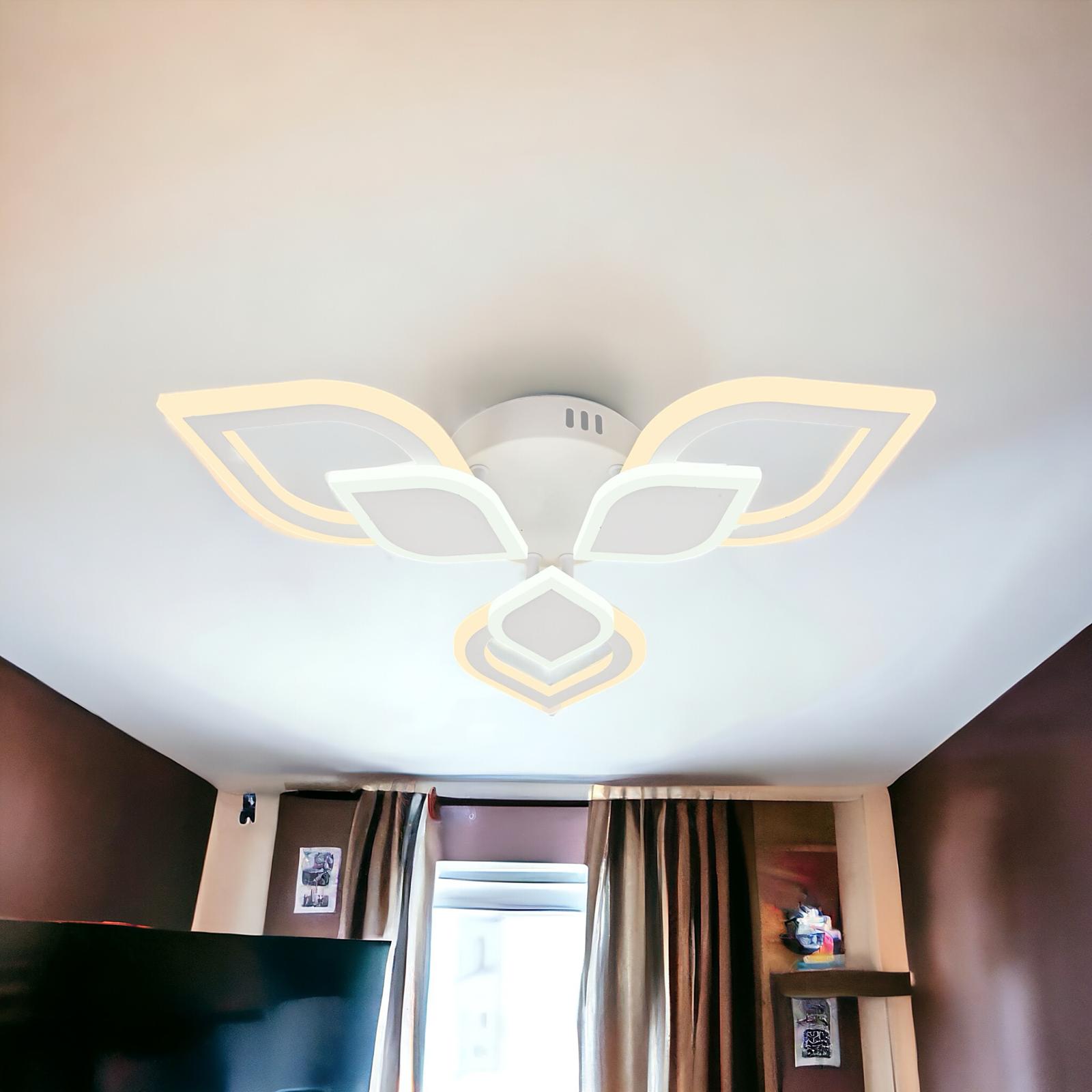 Lustra LED Mini Frunza Echivalent 300W Telecomanda