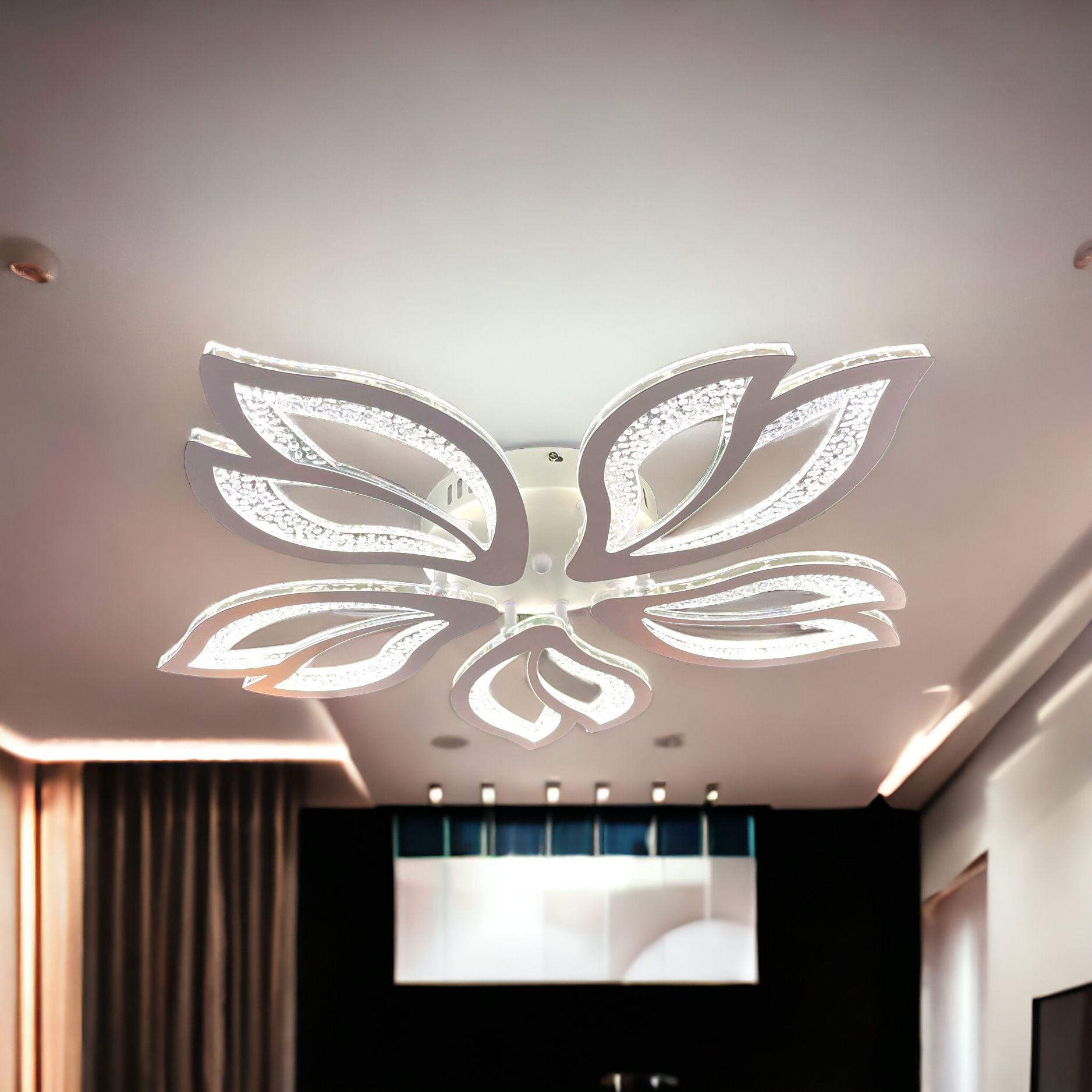 Lustra LED Anemone Bubbles Echivalent 500W Telecomanda