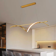 Lustra LED 30W Suspendata Gold Sails Echivalent 200W