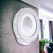 Aplica LED 18W Cristal Rotunda Alba