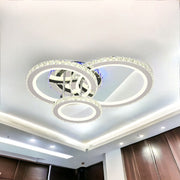 Lustra LED Cristal Ciryla Chrome RGB Echivalent 500W