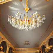 Candelabru Cristal Golden ROME