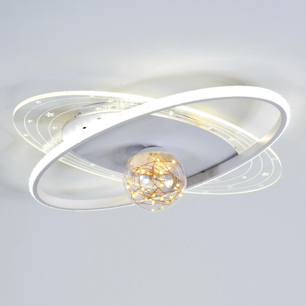 Lustra LED 80W Milky Way Telecomanda Echivalent 350W