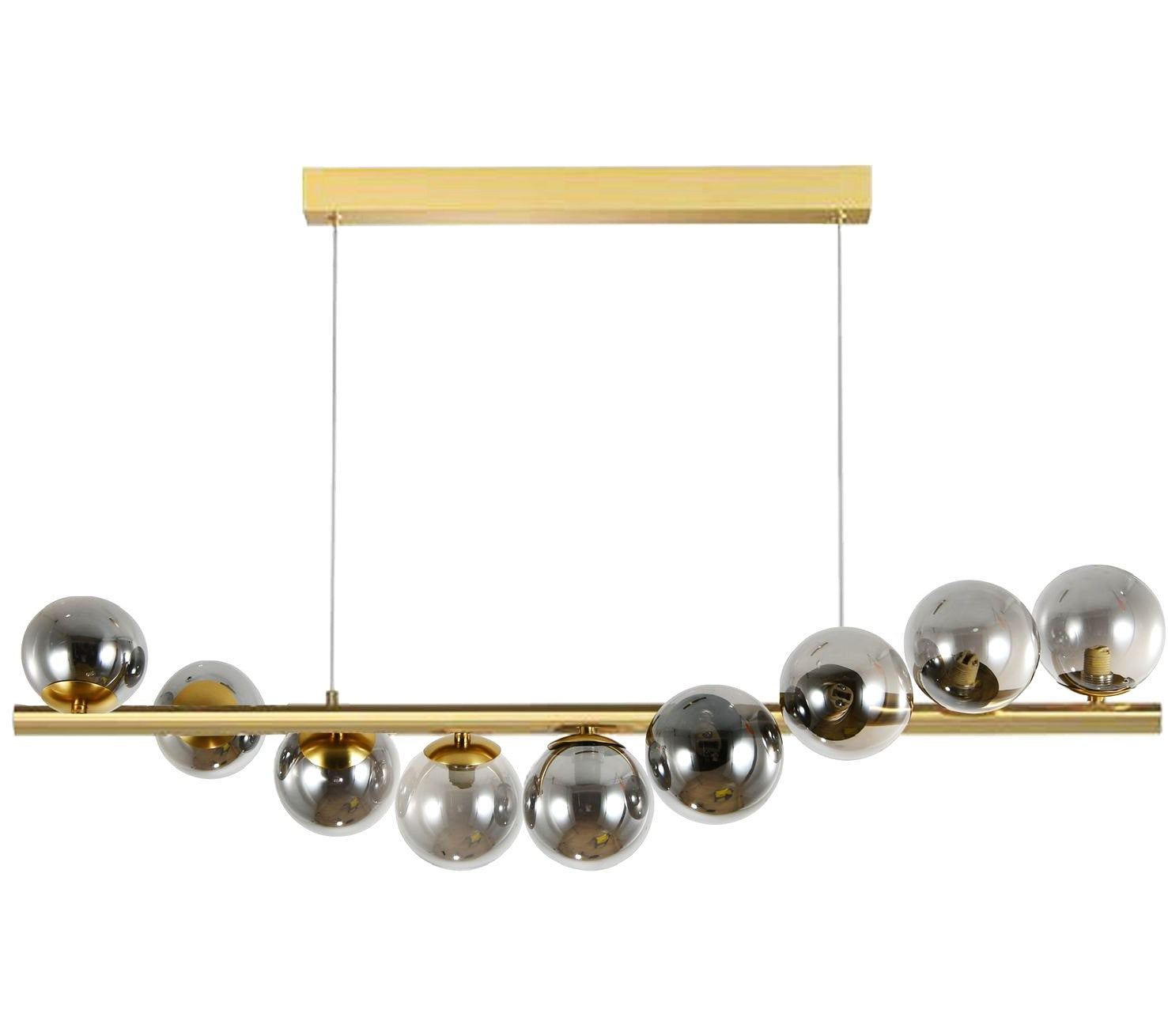 Lustra Abajur Fumuriu GOLD Liniara DX220-9