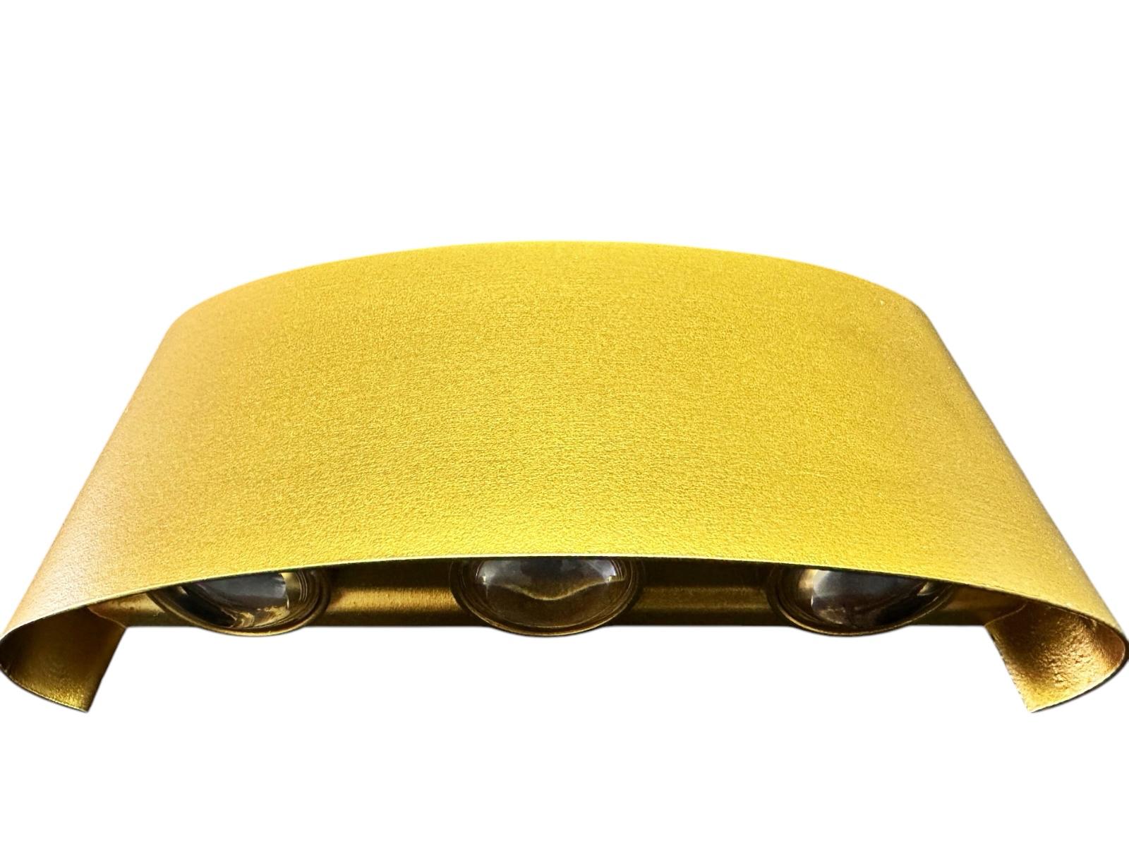 Aplica LED 6W TRIO Exterior Gold