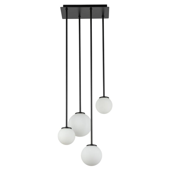 Lustra Abajur MAT Black SIGMA 4xE27