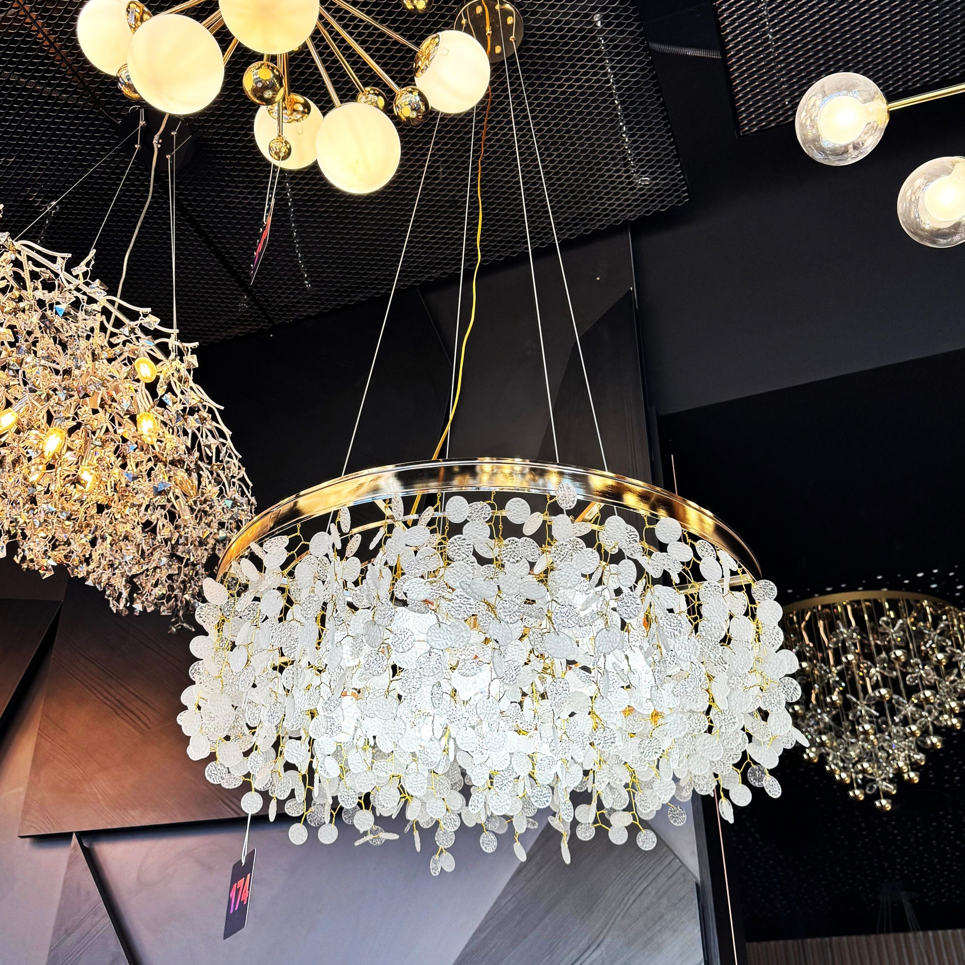 Candelabru Crystal LUGO Golden