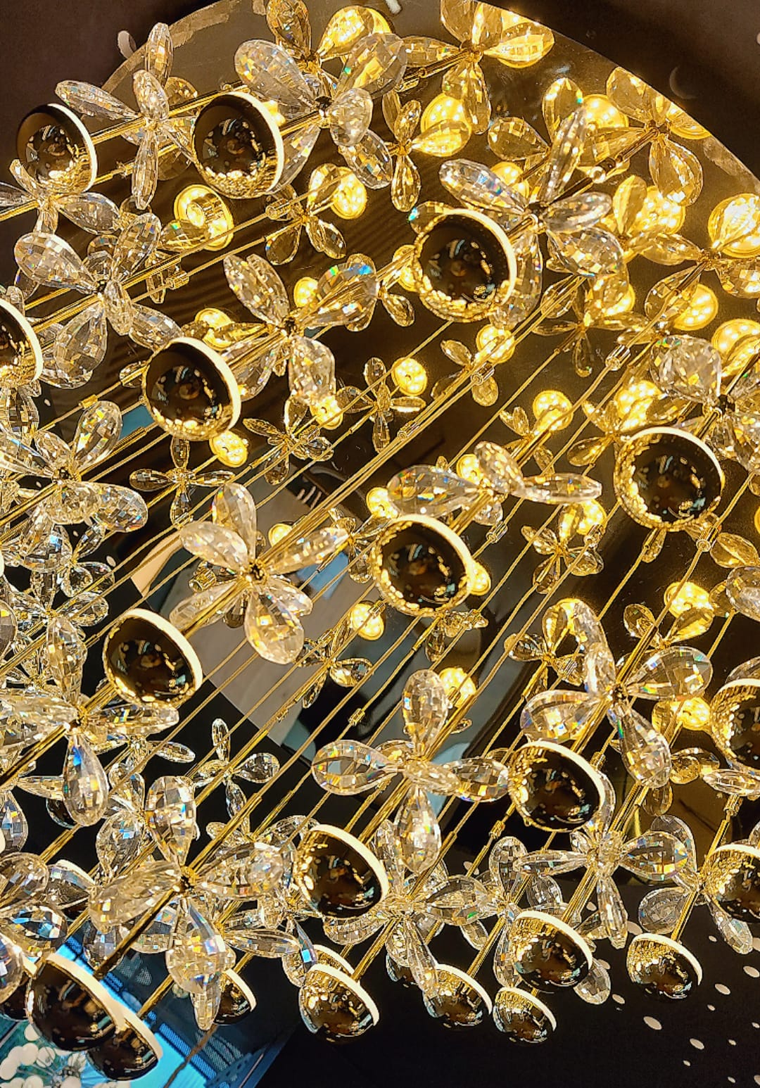 Lustra Aplicata Crystal PIANOPOLI 3 Gold Echivalent 800W