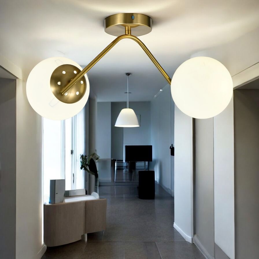 Lustra Abajur MAT Nordic Scale GOLD 2xE27