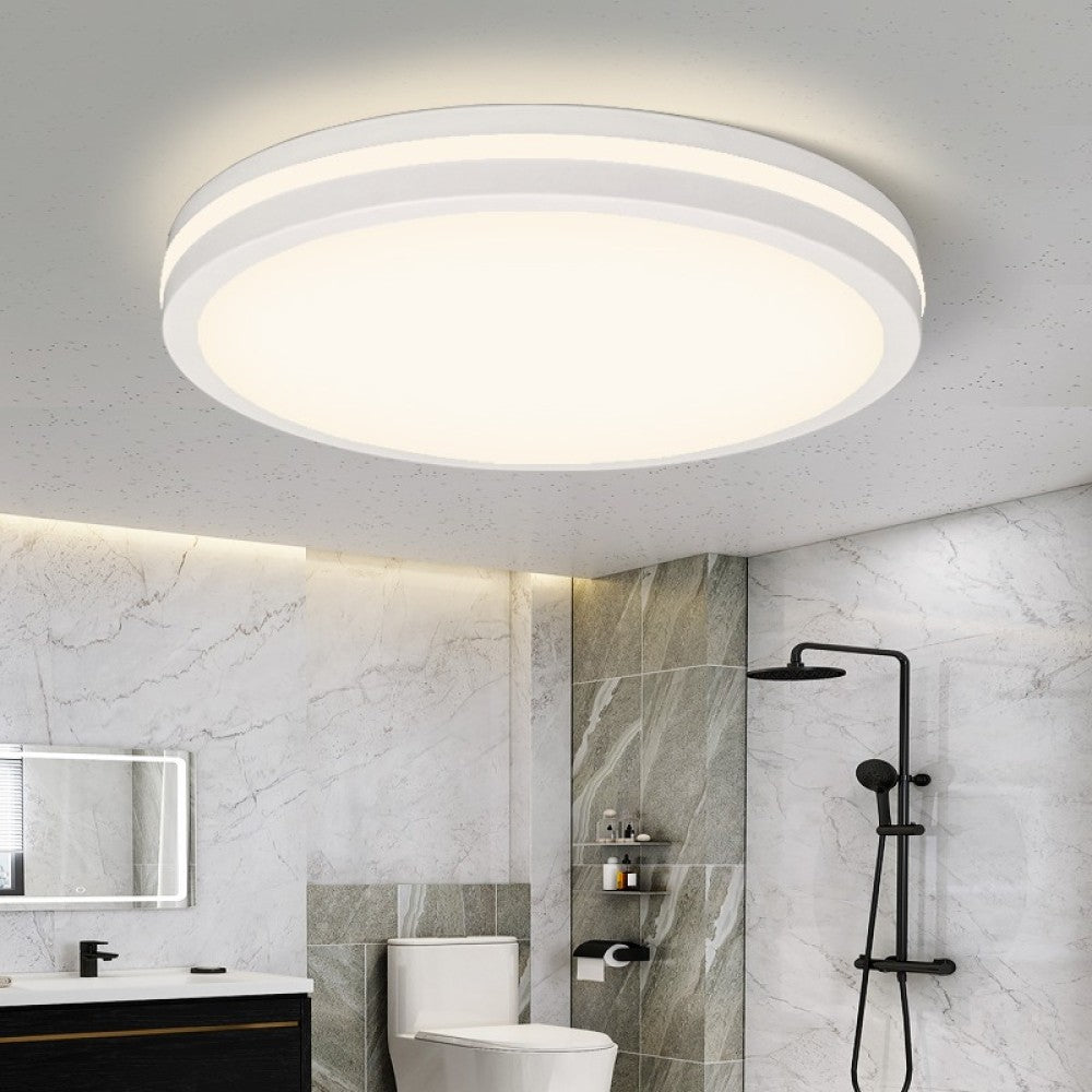 Lustra LED 40W Clyo White Echivalent 360W Alba