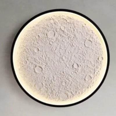 Lustra LED MOON Neagra Echivalent 180W NEAGRA / 30CM Lighting Fixtures