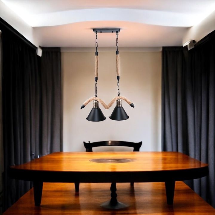 Lustra Vintage Cord 2xE27