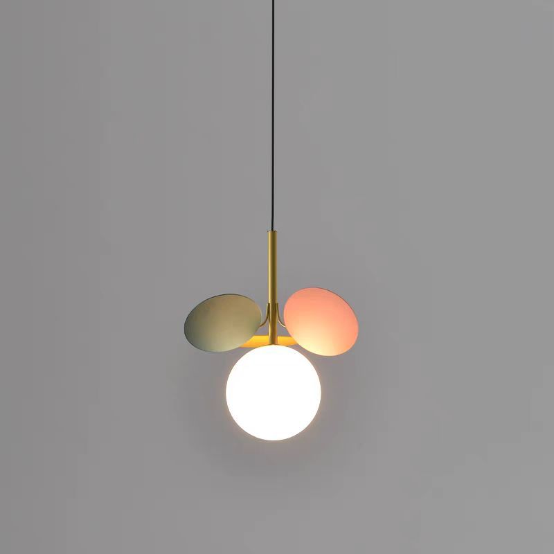 Pendul Abajur Mat 1xG9 Gri