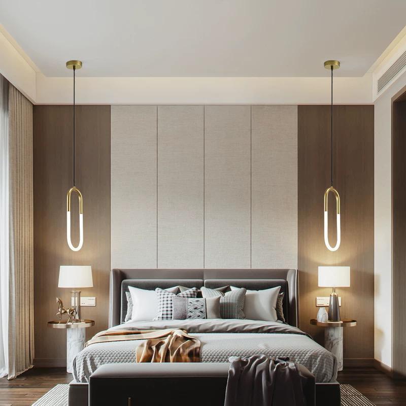 Pendul LED HALO Gold Echivalent 140W