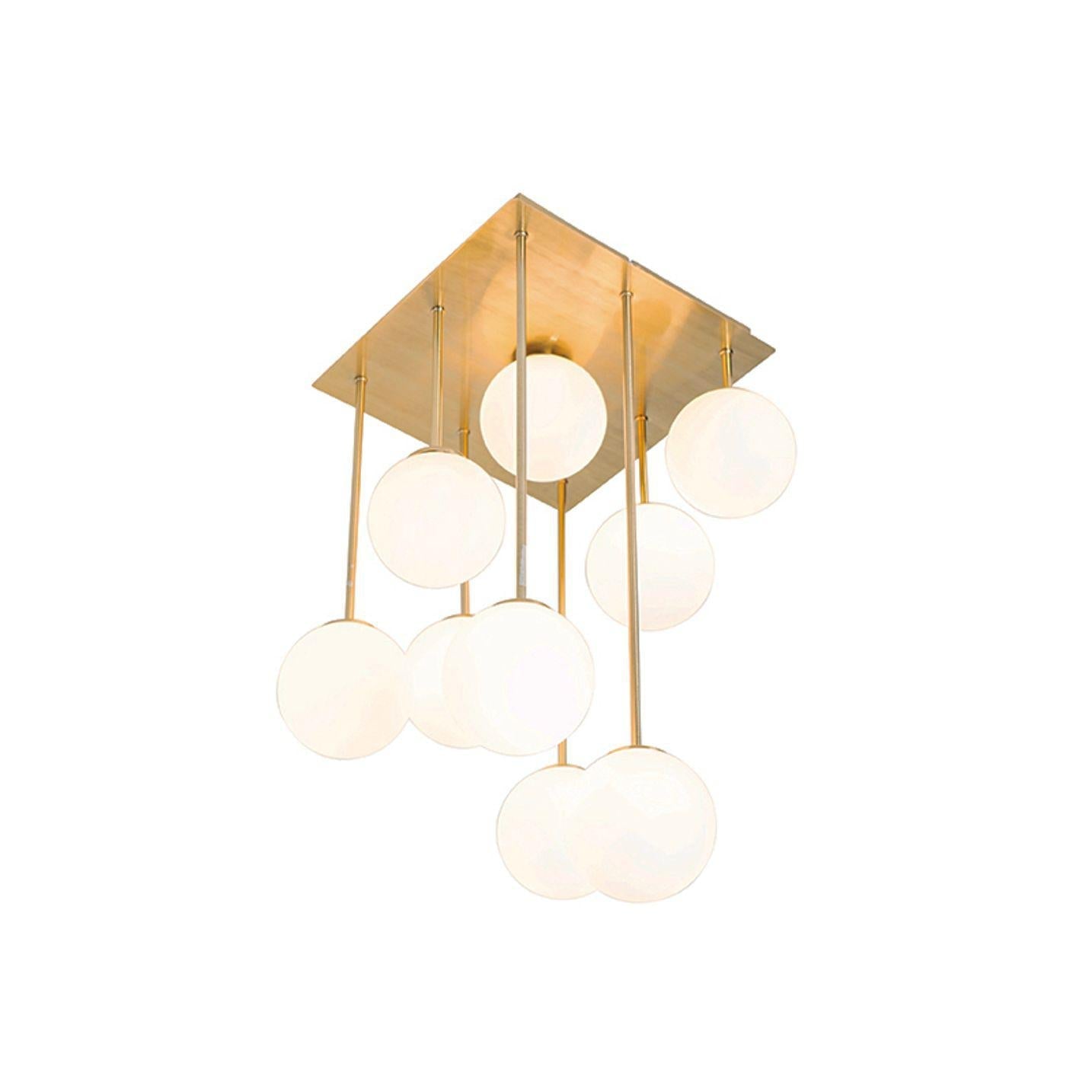 Lustra Abajur Mat Maxi Serelys GOLD 9XG9