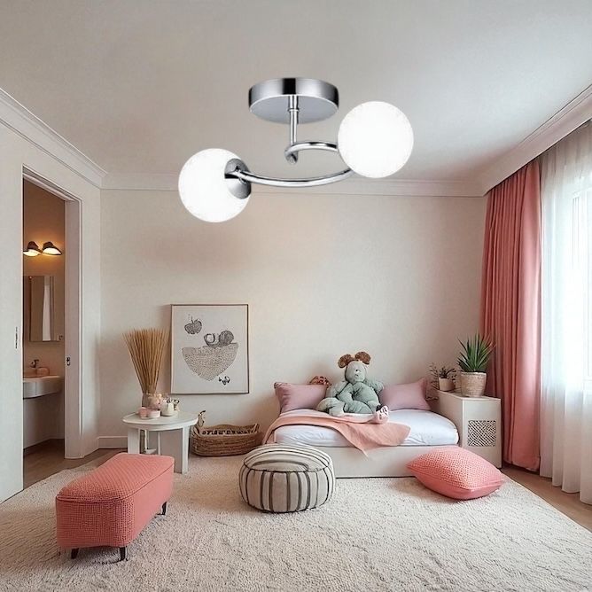 Lustra Abajur 2xE27 Chrome Elegance