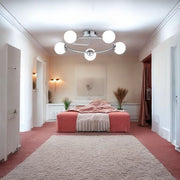 Lustra Abajur 5xE27 Chrome Elegance