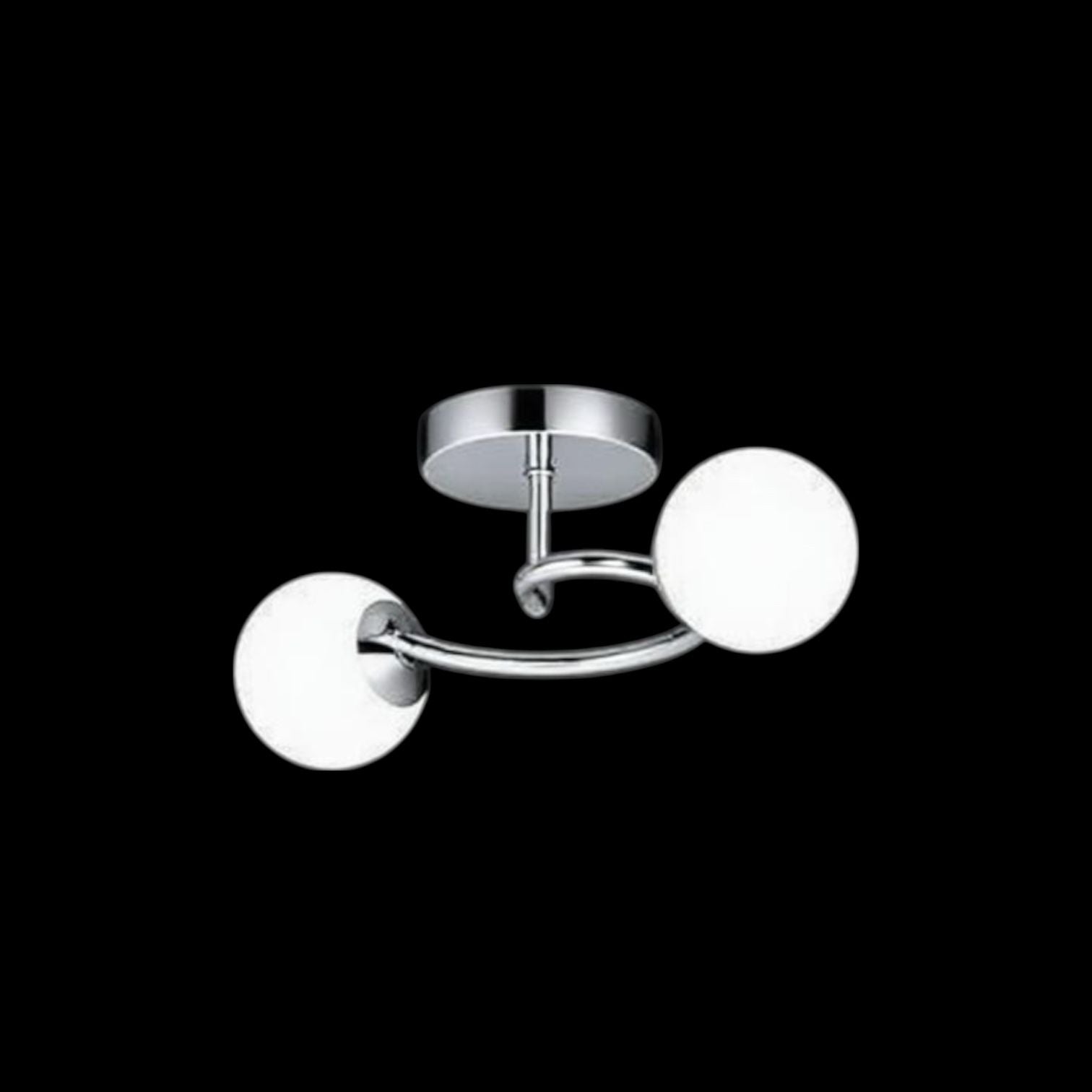 Lustra Abajur 2xE27 Chrome Elegance