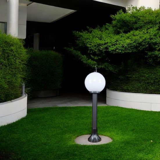 Stalp De Gradina VELKI Negru 1xE27 120CM