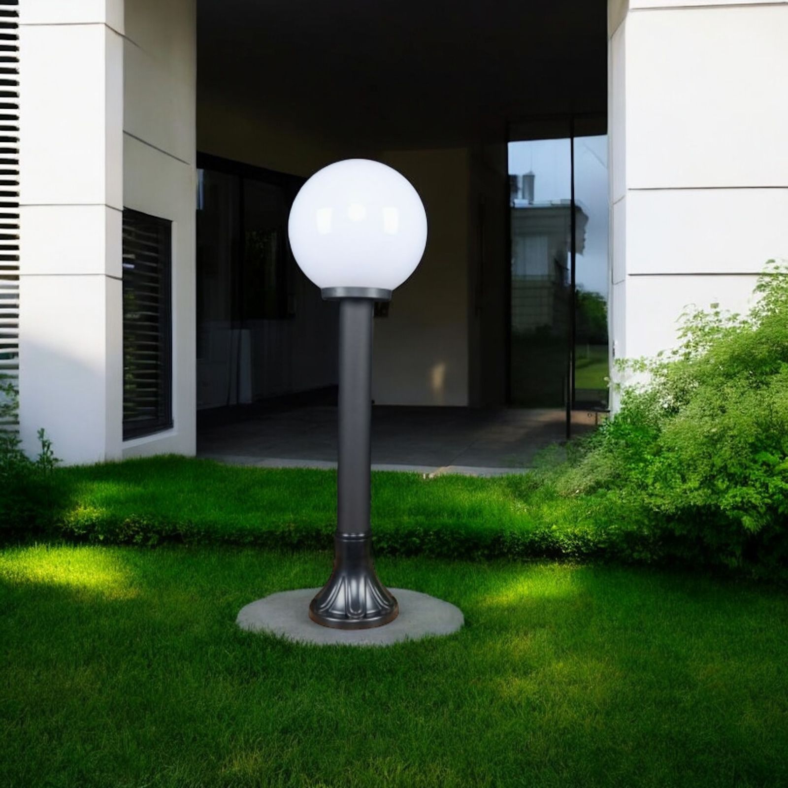 Stalp De Gradina VELKI Negru 1xE27 120CM