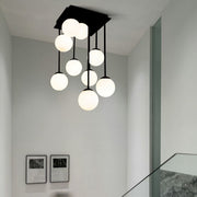 Lustra Abajur Mat Maxi Serelys BLACK 9XG9