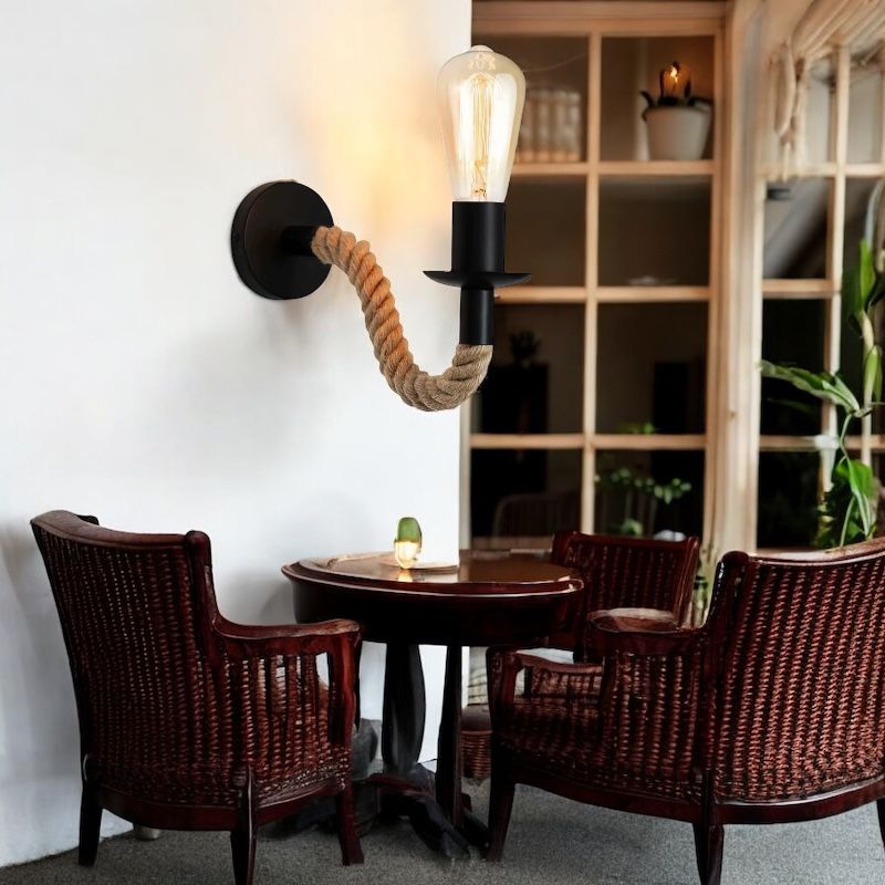 Aplica Perete Derva Vintage Rope