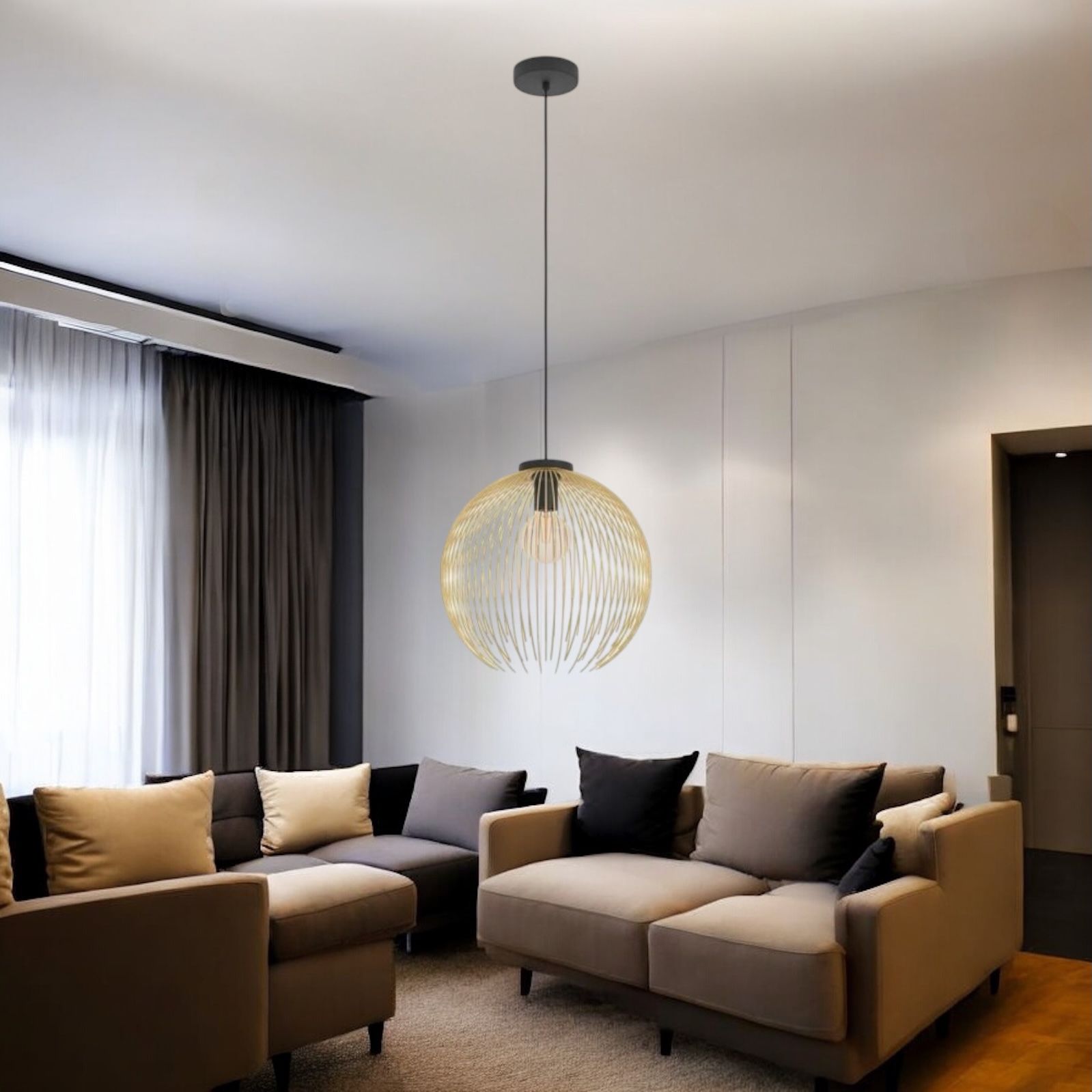 Pendul VENEZUELA Black & Gold 110CM