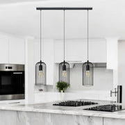 Lustra Suspendata ROCCAMENA Black 110CM