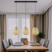 Lustra Suspendata DEMBLEBY Wood 110CM