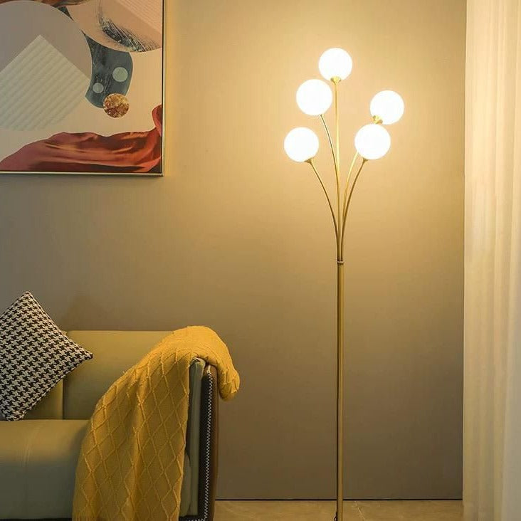 Lampadar MERVA Gold 5xG9 175CM