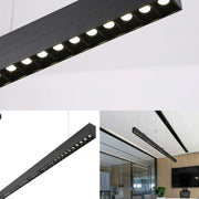 Lustra LED JIRA Suspendata Black Echivalent 250W