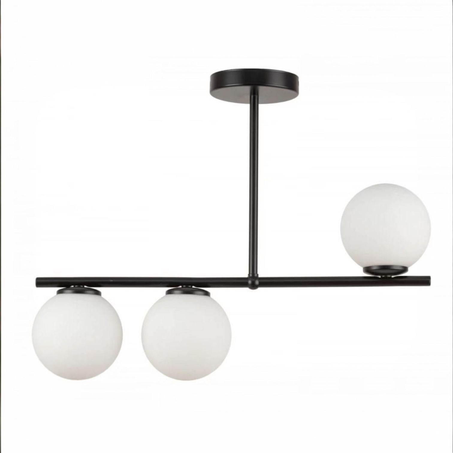 Lustra Mini VENERA Abajur MAT BLACK 3XE27