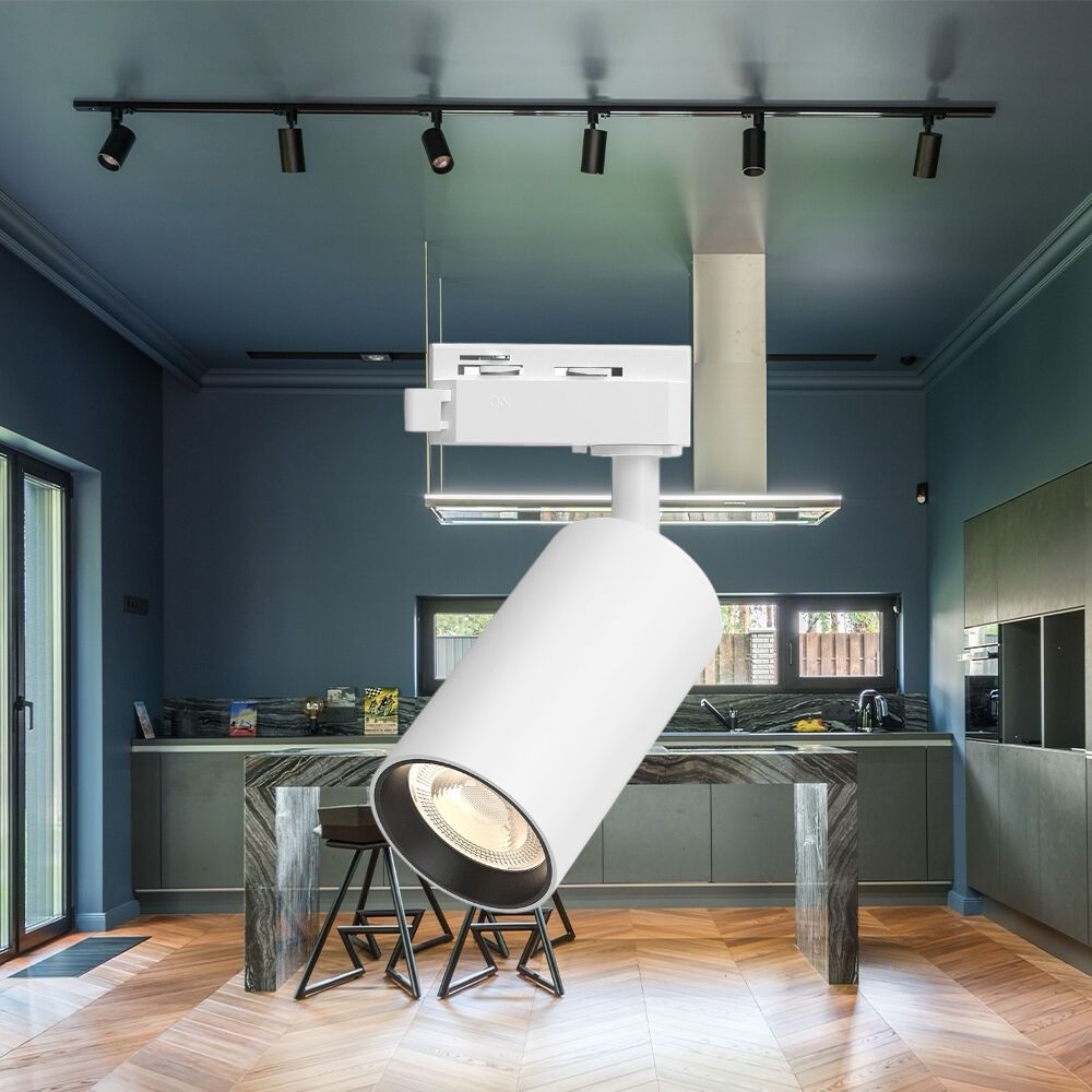 Spot LED Magazin Sina Alb Fasung GU10